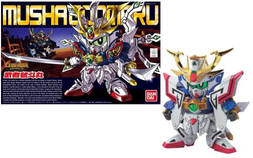 GUNDAM - SD - BB370 LegendBB Musha Godmaru - Zestaw modelarski - 8 cm