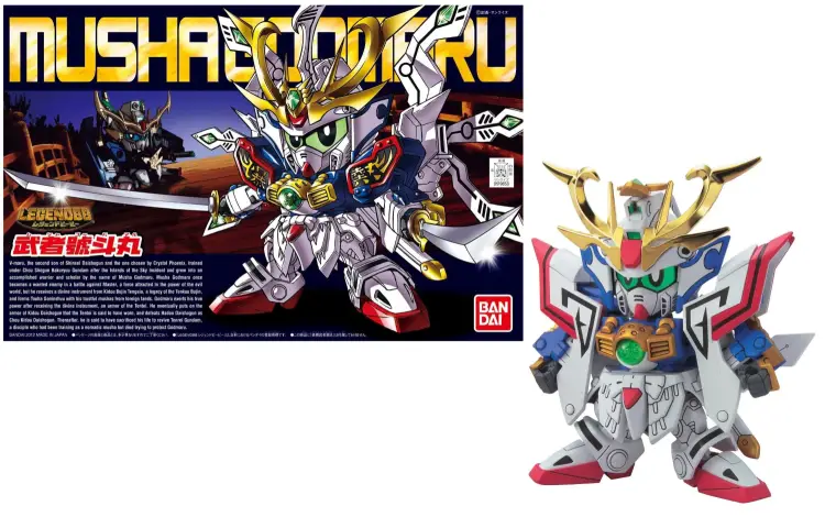 GUNDAM - SD - BB370 LegendBB Musha Godmaru - Zestaw modelarski - 8 cm