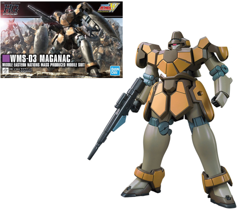 GUNDAM - Zestaw modelarski - HG 1/144 - Maganac