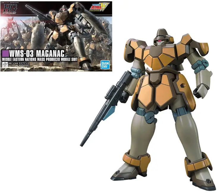 GUNDAM - Zestaw modelarski - HG 1/144 - Maganac