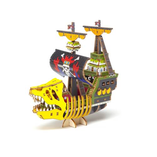 ONE PIECE - Victoria Punk - Drewniany zestaw modelarski 12,5x7x13,5cm