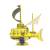 ONE PIECE - Law's Submarine - Zestaw modeli drewnianych 13,2x8,5x16 cm