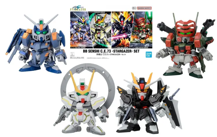 GUNDAM - BB Senshi C.E.73 Stargazer Set - Zestaw modelarski