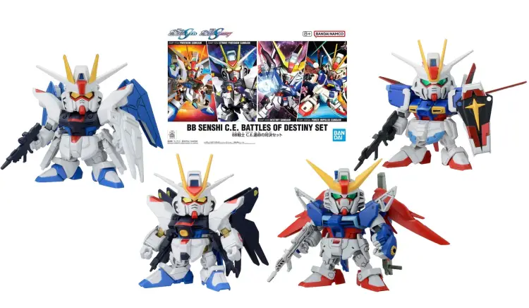 GUNDAM - BB Senshi C.E. Bitwa o przeznaczenie - Zestaw modelarski