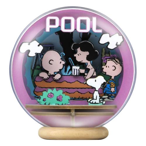 PEANUTS - Cool Pool - Drewniany zestaw modelarski Globe Theater