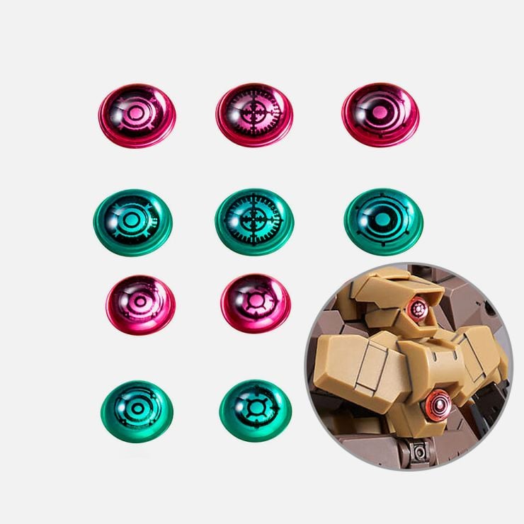 30MM - Dostosuj materiał (naklejki na soczewki 3D) - Zestaw modelarski