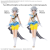THE IDOLMASTER-30MS Option Body Parts Beyond the blue sky 1 - Zestaw modelarski