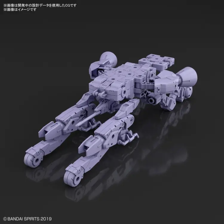 30MM - 1/144 Pojazd kosmiczny z rozszerzonym uzbrojeniem fioletowy - Zestaw modelarski