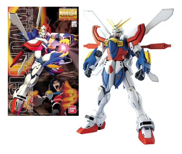 GUNDAM - MG 1/100 GF13-017NJ II G Gundam - Zestaw modelarski