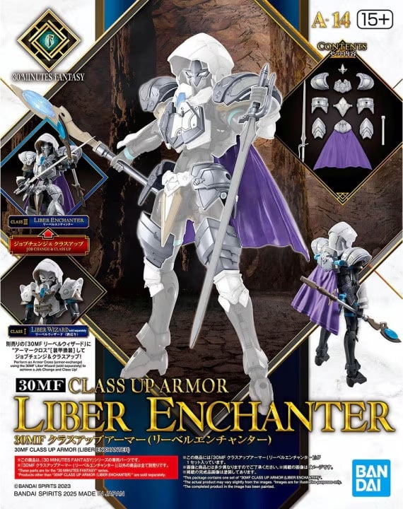 30MF - Class Up Armor (Liber Enchanter) - Zestaw modelarski
