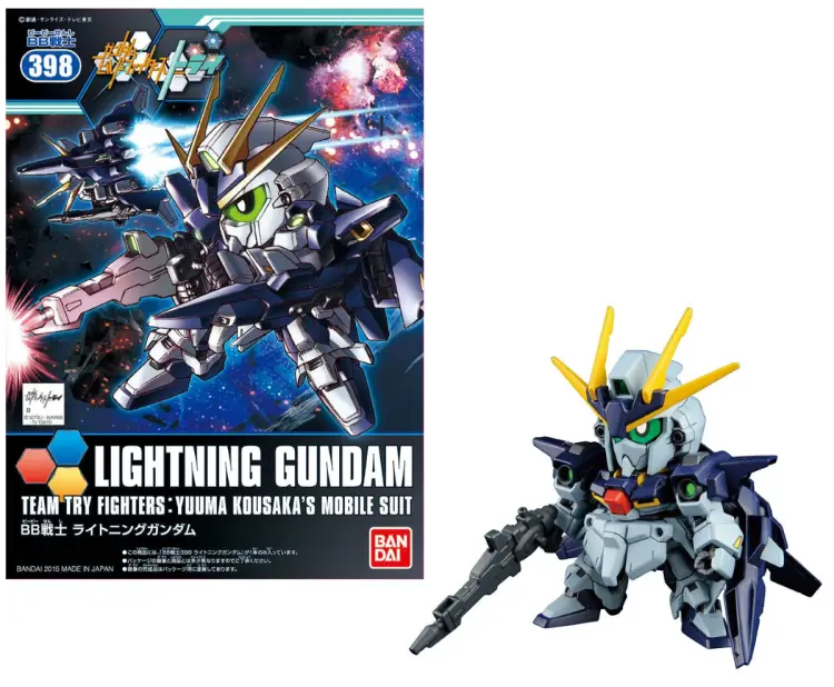 GUNDAM - BB398 Lightning Gundam - Zestaw modelarski