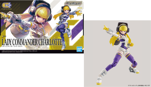 GIRL GUN LADY - Lady Commander Charlotte - Zestaw modelarski