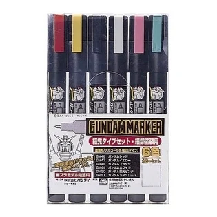 GUNDAM - Zestaw markerów Gundam GMS-110 Fine Edge Set