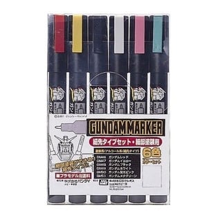 GUNDAM - Zestaw markerów Gundam GMS-110 Fine Edge Set