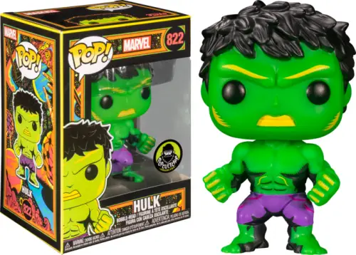 Funko POP! Hulk - Blacklight -Marvel #822