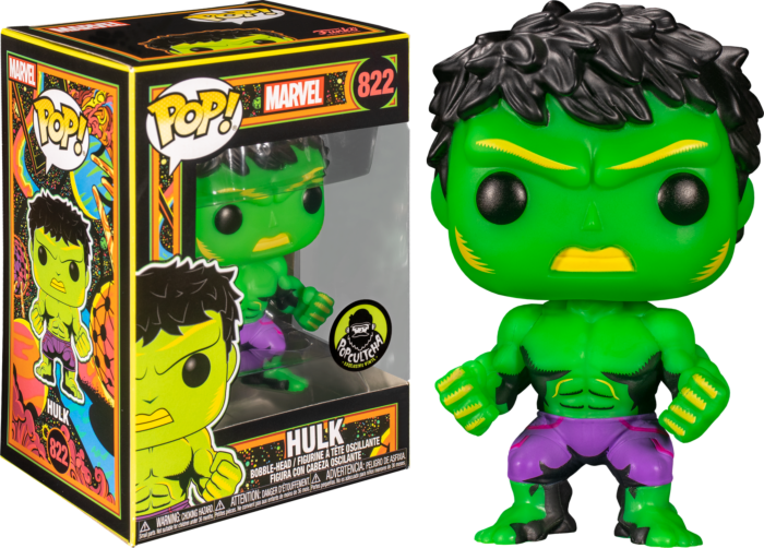 Funko POP! Hulk - Blacklight -Marvel #822