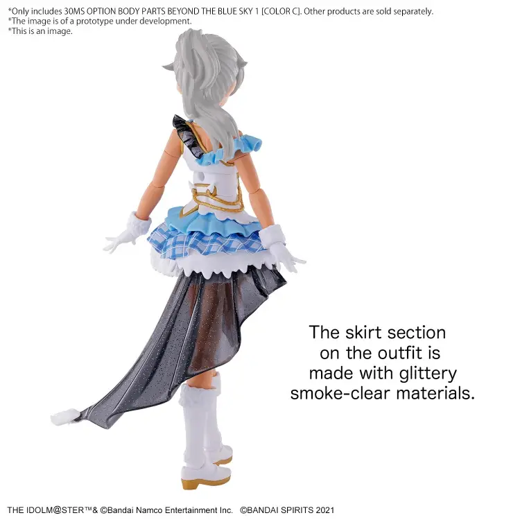 IDOLMASTER - Opcjonalne części ciała Beyond The Blue Sky 1 kolor C - Zestaw modelarski