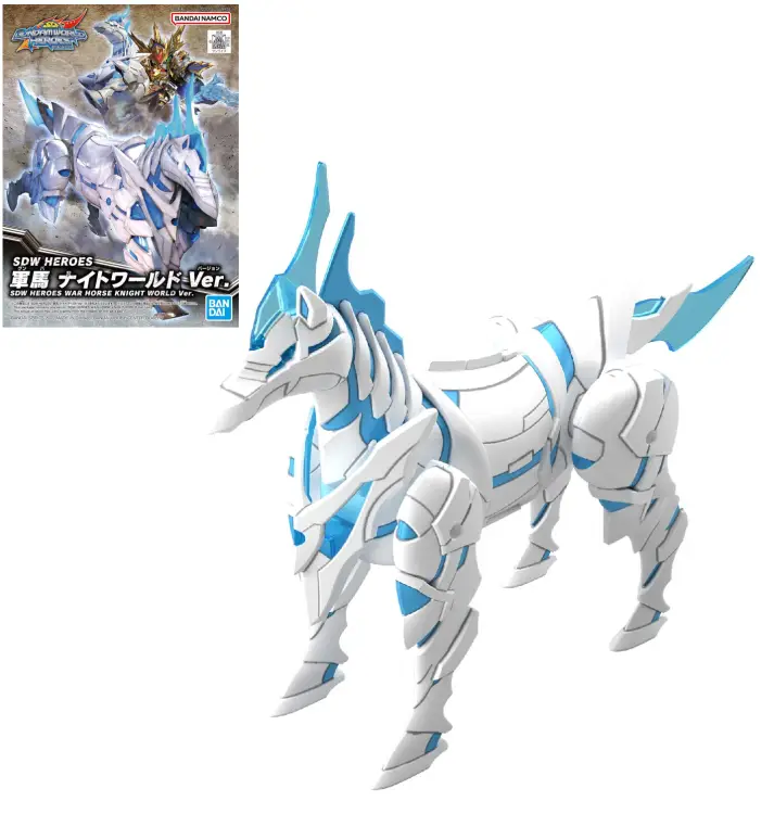 GUNDAM - SDW Heroes War Horse Knight World Ver. - Zestaw modelarski