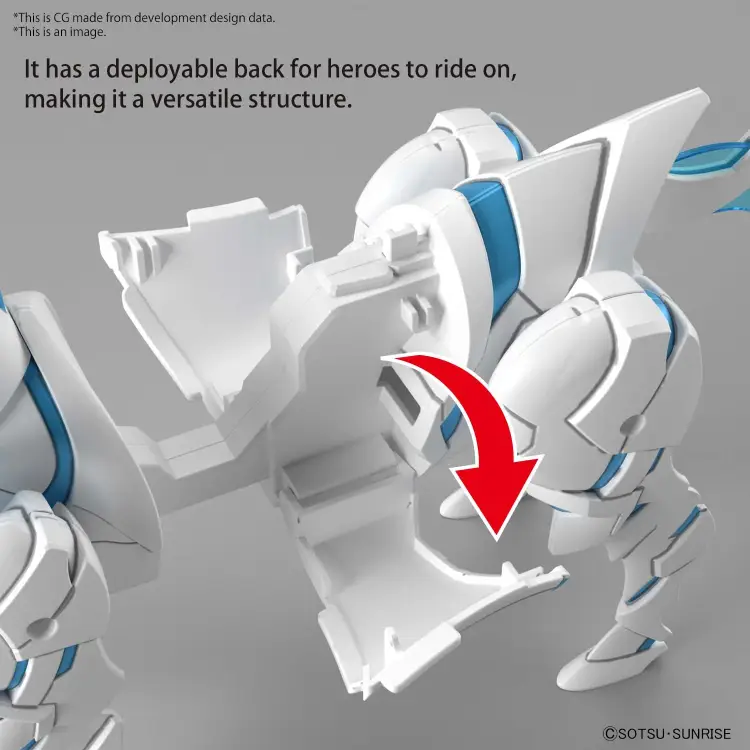 GUNDAM - SDW Heroes War Horse Knight World Ver. - Zestaw modelarski