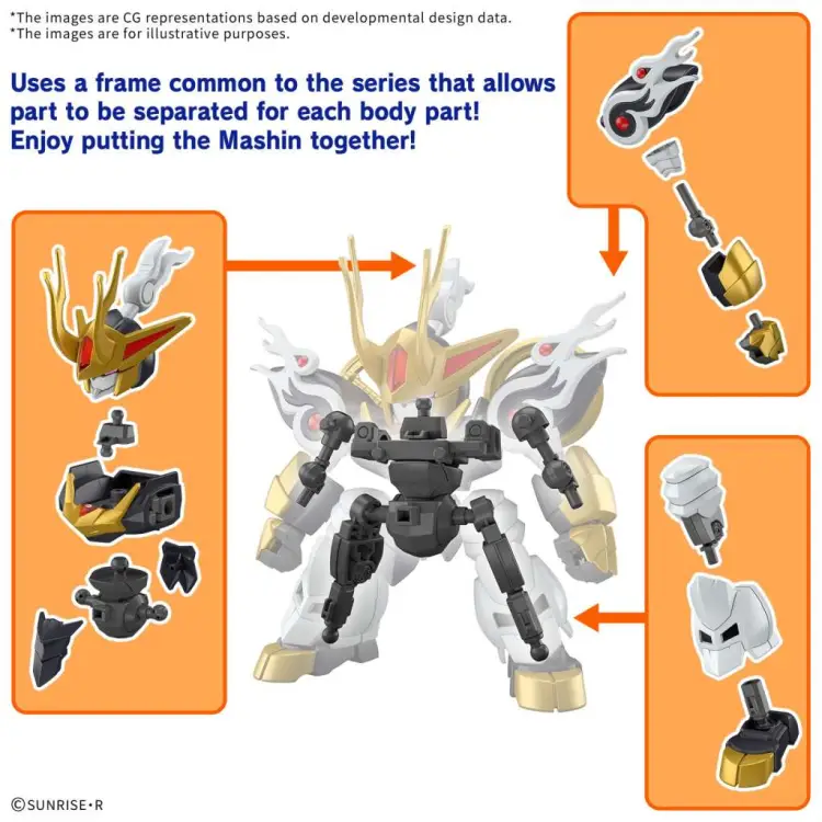 GUNDAM - KIRINMARU - Zestaw modelarski