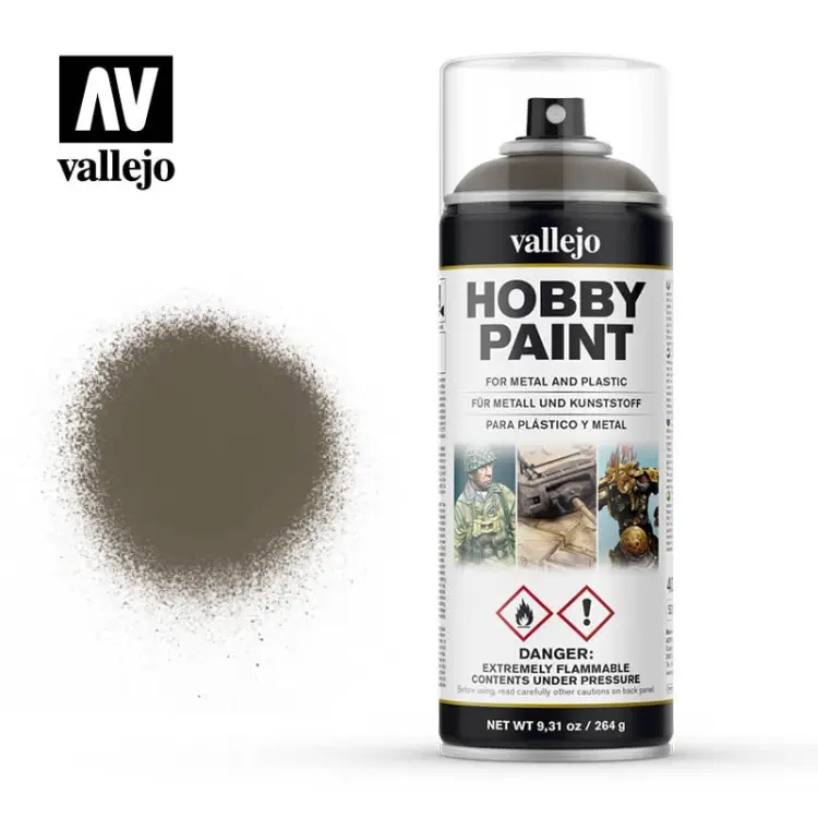 GUNDAM ACC - Podkład w aerozolu 400ml - US Olive Drab
