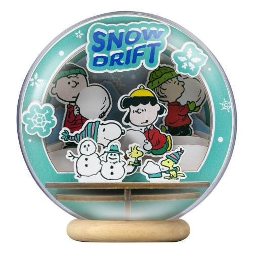 PEANUTS - Śnieżna zaspa - drewniany model Teatru Globe