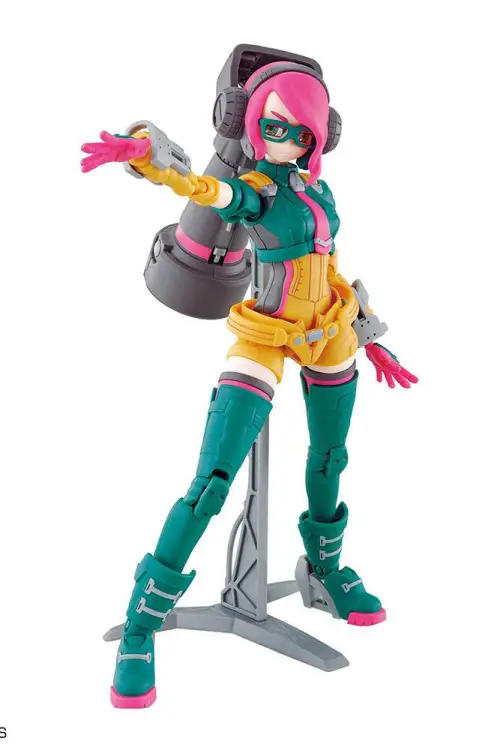 GIRL GUN LADY - Lady Commander White - Zestaw modelarski