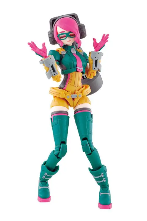 GIRL GUN LADY - Lady Commander White - Zestaw modelarski
