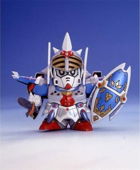 GUNDAM - CB4 Knight Gundam GP01 Jr. - Zestaw modelarski