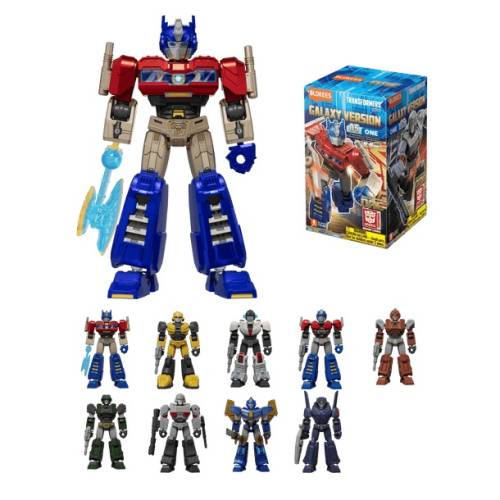 TRANSFORMERS - Galaxy Version 05 - Zestaw modelarski Blokees Display 9 szt.