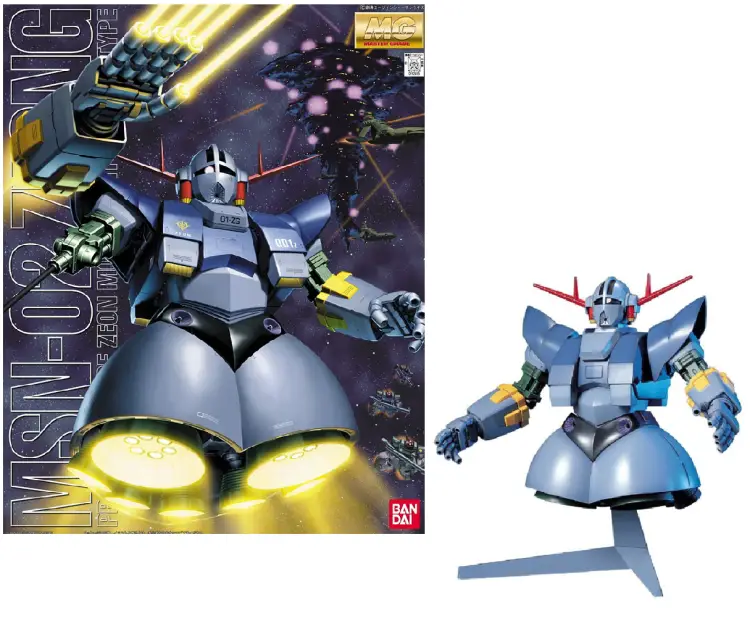 GUNDAM - MG 1/100 MSN-02 ZEONG - Zestaw modelarski