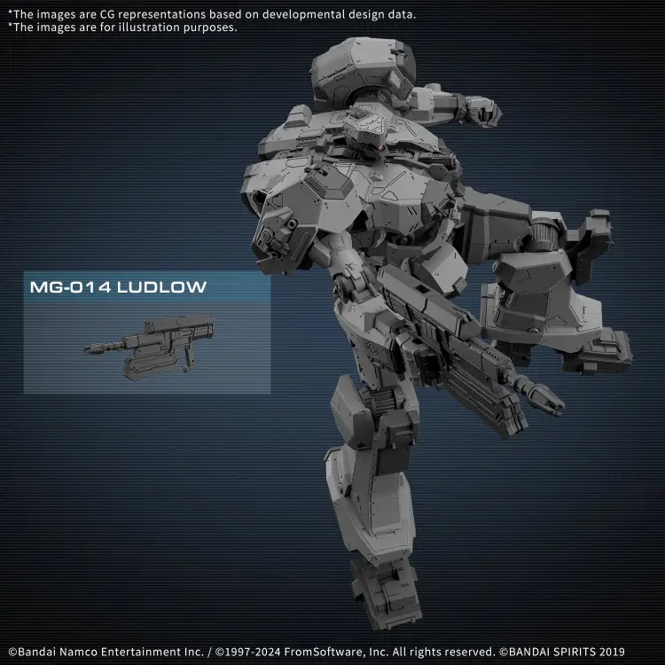 ARMORED CORE VI - Balam Industries BD-011 Melander - Zestaw modelarski