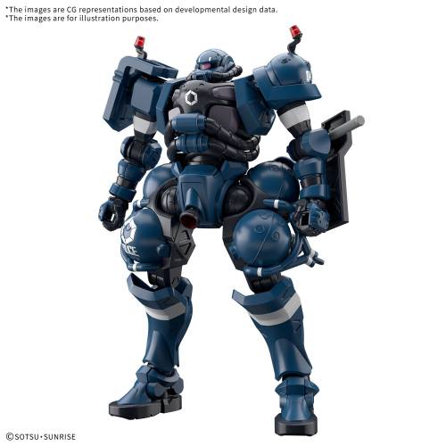 GUNDAM - HG 1/144 Police Zaku - Zestaw modelarski z serii GQuuuuuuuuX