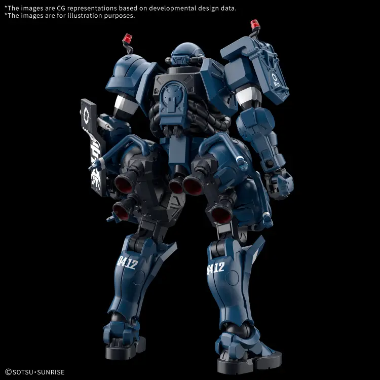 GUNDAM - HG 1/144 Police Zaku - Zestaw modelarski z serii GQuuuuuuuuX