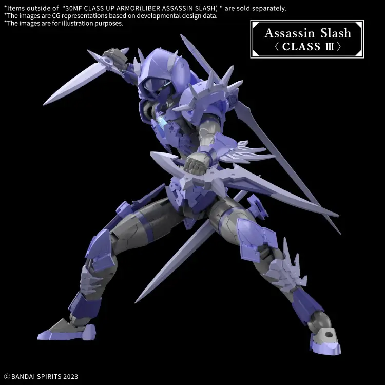 30MF - Class Up Armor (Liber Assassin Slash) - Zestaw modelarski