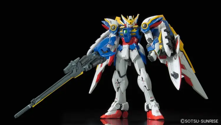 GUNDAM - RG 1/144 XXXG-01W Wing Gundam EW - Zestaw modelarski 13 cm