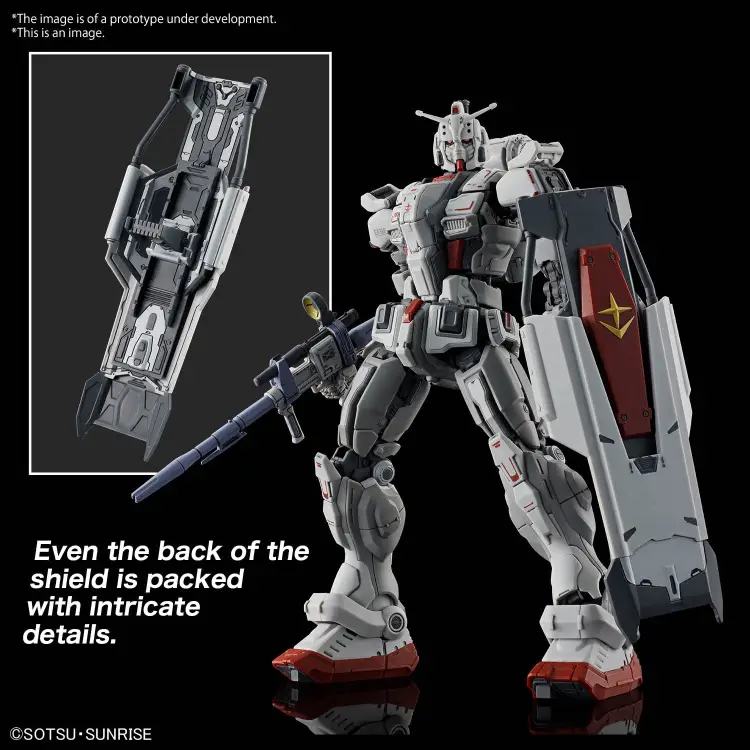 GUNDAM - HG 1/144 Gundam EX (RFV) - Zestaw modelarski