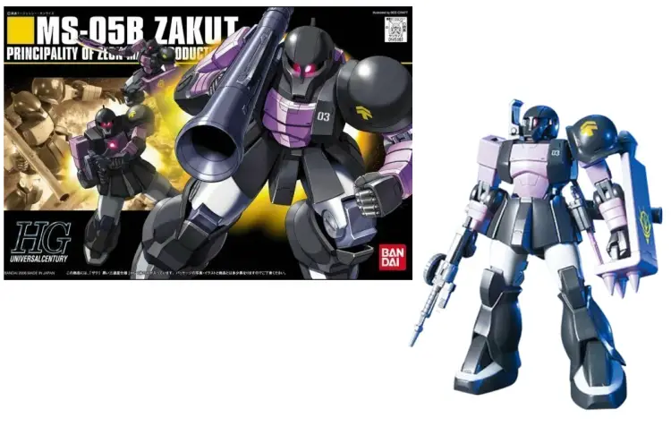 GUNDAM - HGUC 1/144 MS-05B Zaku 1 - Zestaw modelarski
