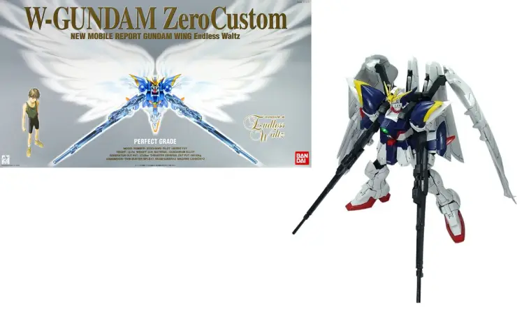 GUNDAM - Perfect Grade Gundam Zero Custom 1/60 - Zestaw modelarski