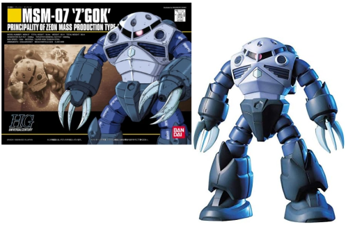 GUNDAM - HGUC 1/144 MSM-07 Z'Gok Zeon Mass Production - Zestaw modelarski