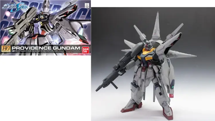 GUNDAM - HG R13 Providence Gundam ZGMF-X13A 1/144 - Zestaw modelarski