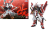 GUNDAM - PG 1/60 Gundam Astray Red Frame Kai - Zestaw modelarski - 30 cm