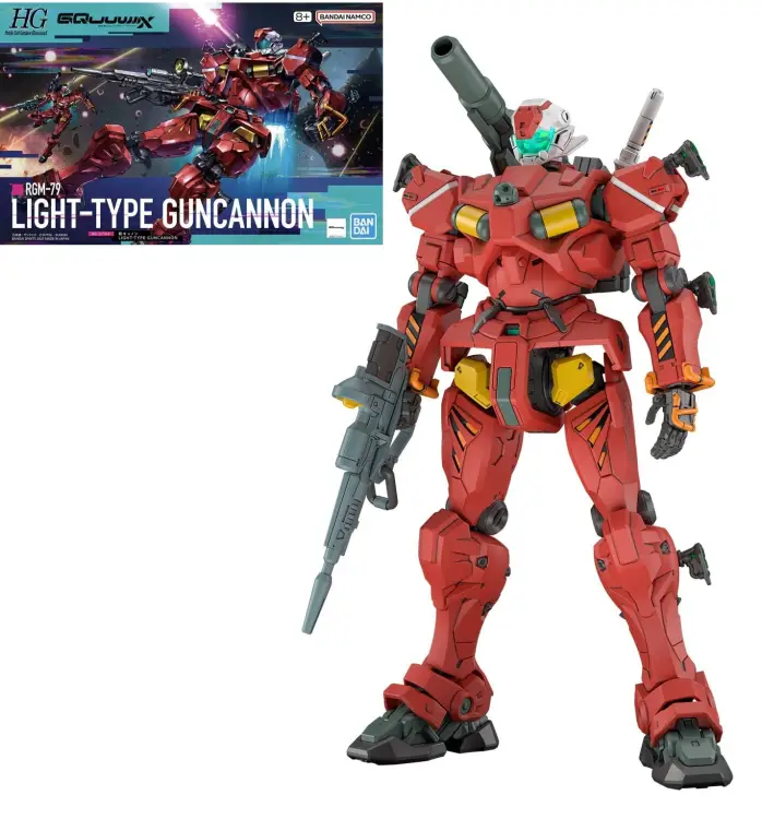 GUNDAM - HG 1/144 Działo typu lekkiego - Zestaw modelarski