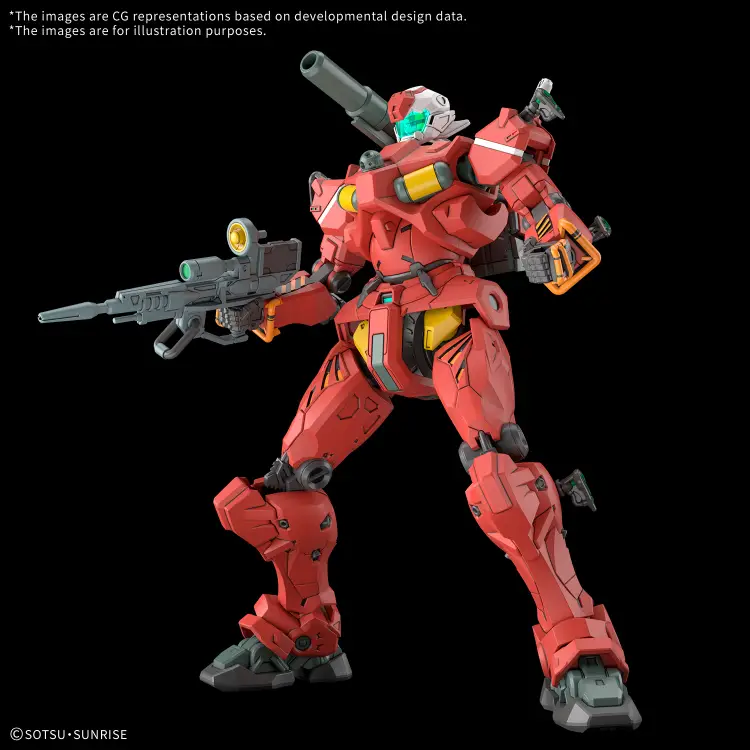GUNDAM - HG 1/144 Działo typu lekkiego - Zestaw modelarski