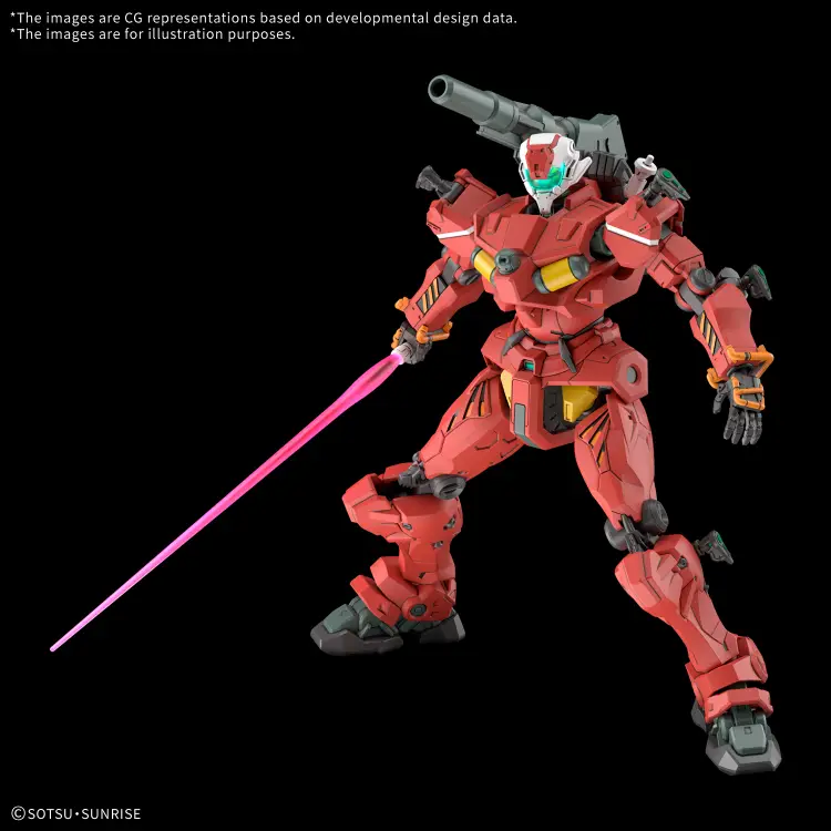 GUNDAM - HG 1/144 Działo typu lekkiego - Zestaw modelarski