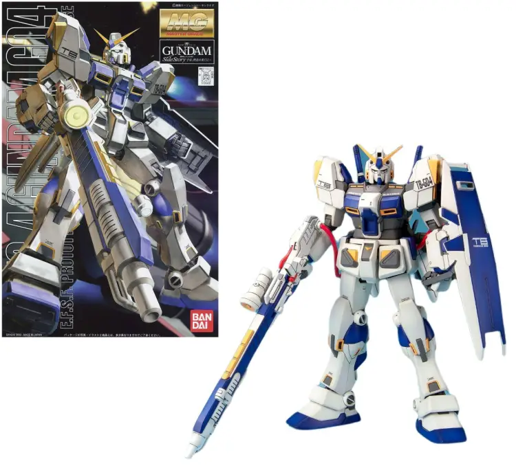 GUNDAM - MG 1/100 RX-78-4 Gundam - Zestaw modelarski