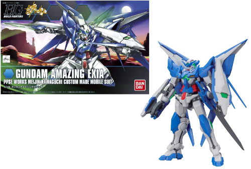 GUNDAM Build Fighters - Zestaw modelarski - HG 1/144 - Gundam Amazing Exia