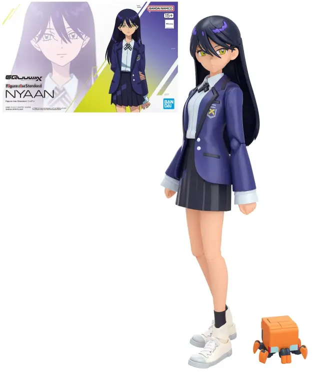 GUNDAM - Standardowy Nyaan z figurką - Zestaw modelarski