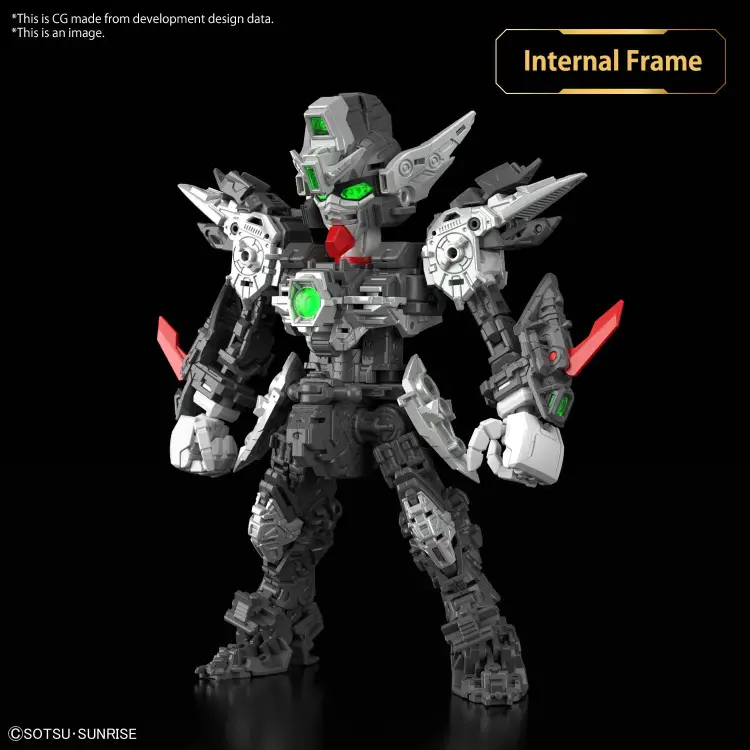 GUNDAM - MGSD Wing Gundam Zero EW - Zestaw modelarski