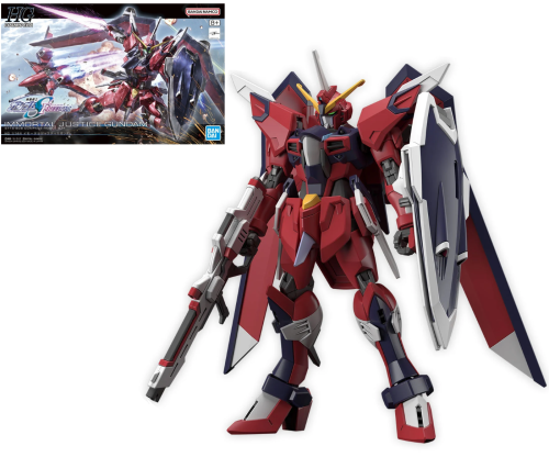 GUNDAM - Zestaw modelarski HG 1/144 Immortal Justice Gundam
